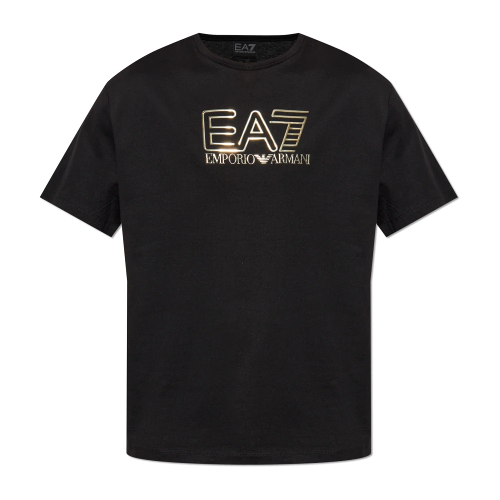 Emporio Armani EA7 T-shirt uit de collectie Black Heren