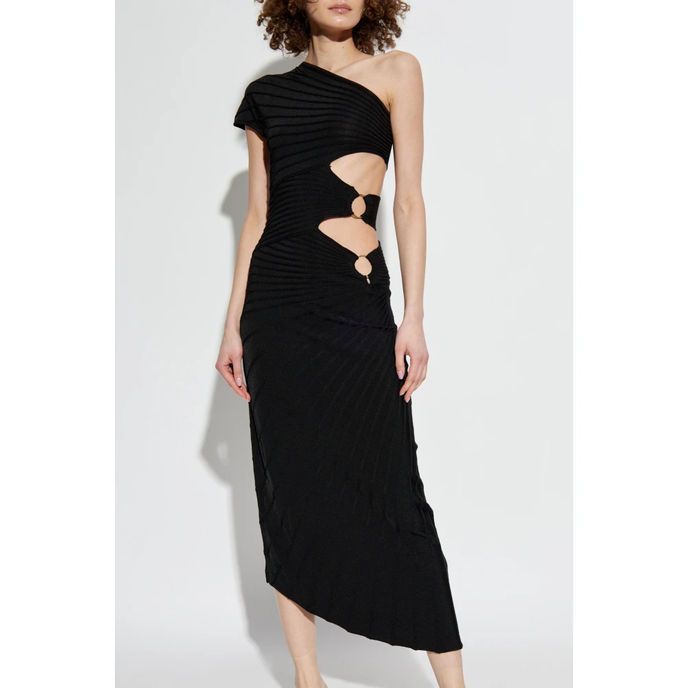 Cult Gaia Jurk Lurenz Black Dames