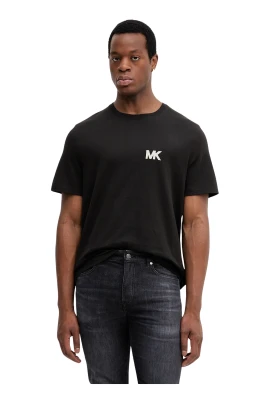 Logotyptryckt T-shirt i bomull