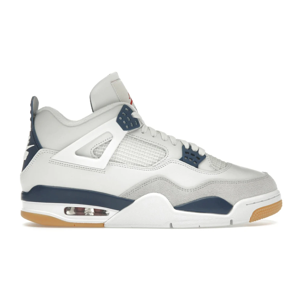 Jordan Men's Gray Retro Sb Navy Skateboard Sneakers