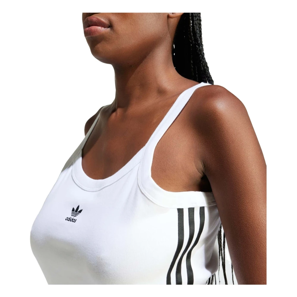 Adidas 3 S Tank Top White Dames
