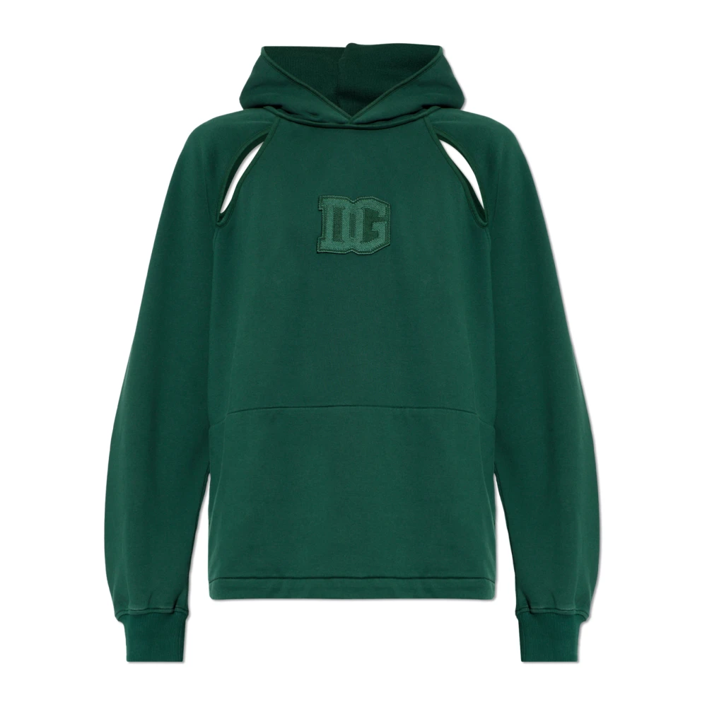 Dolce & Gabbana Uomo Verde Felpe, S, New,
