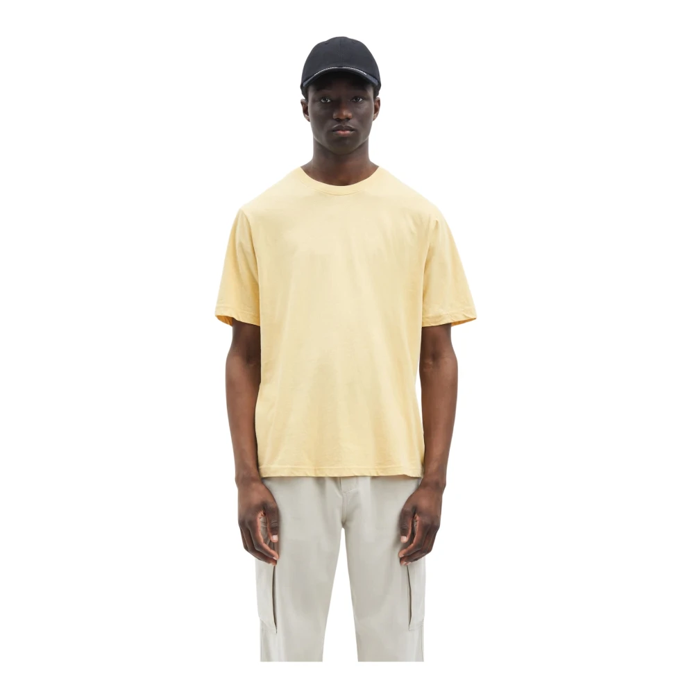 Samsøe Modern Classic T-Shirt Yellow Heren