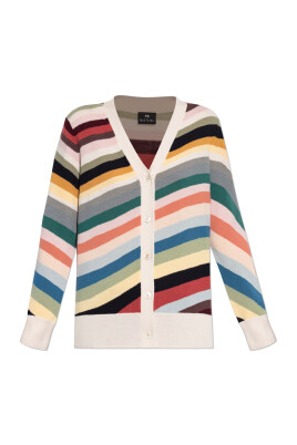 cardigan-a-motif-raye