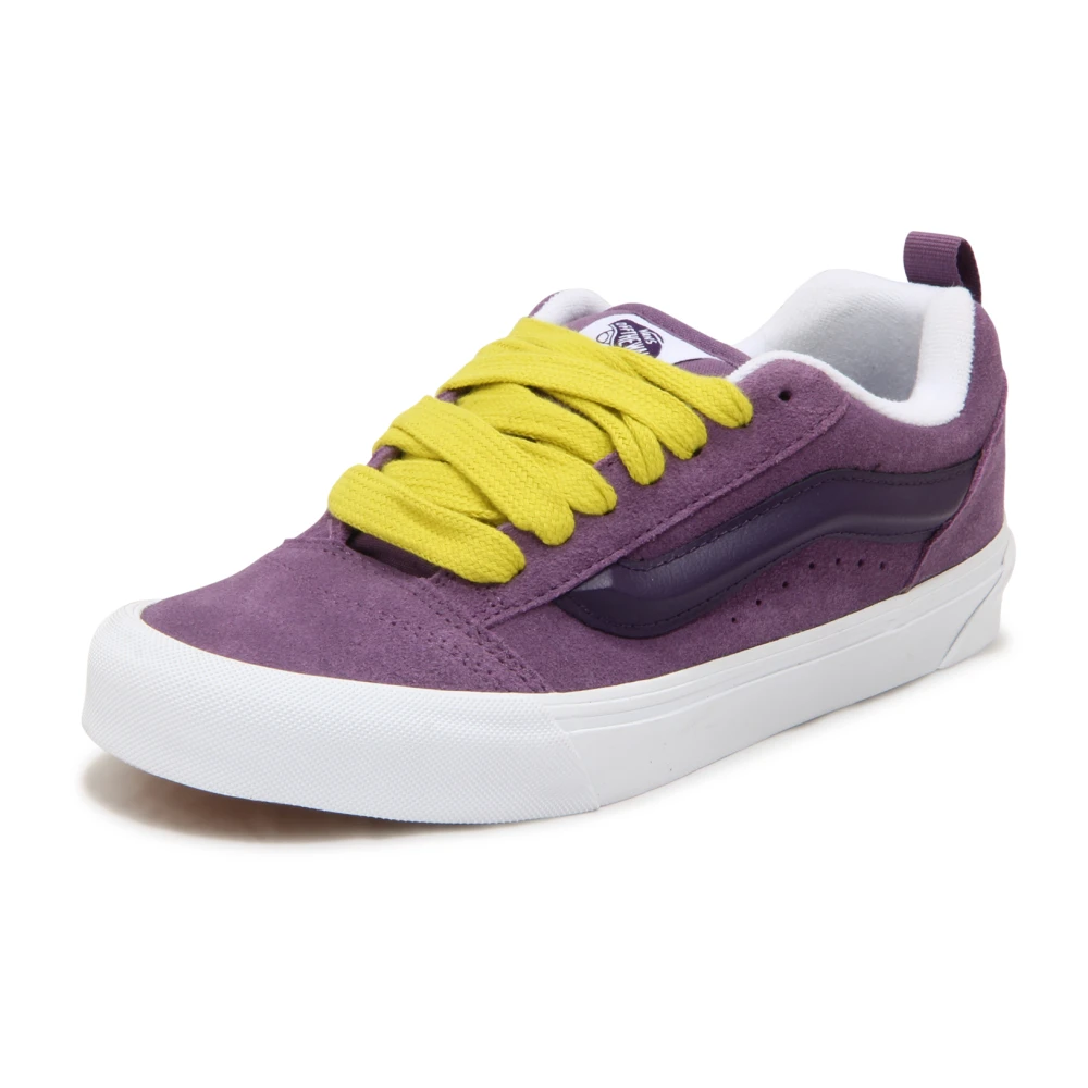 Vans Women's Purple Sneakers, 7 Uk, Knu Skool