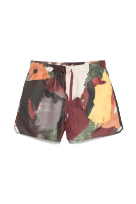 short-de-bain-a-imprime-abstrait