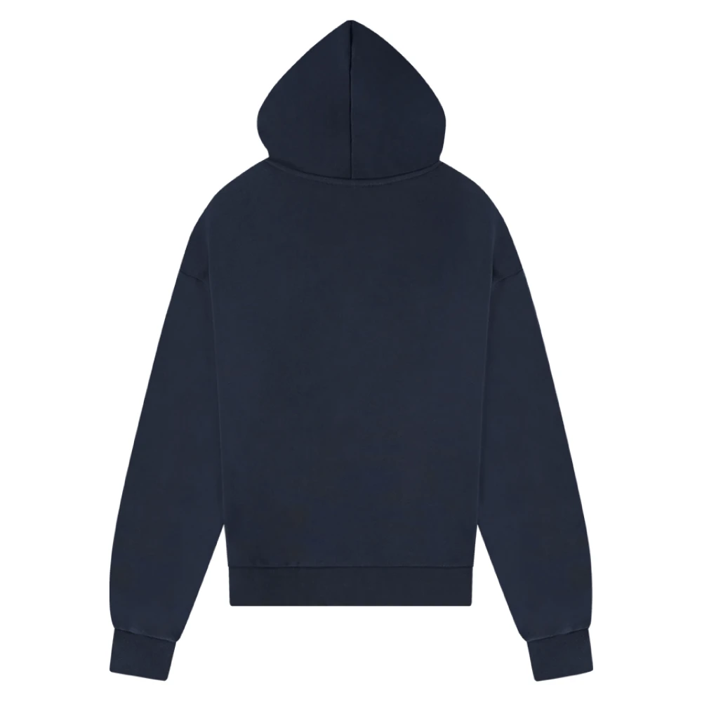 In Gold We Trust Hoodies Blue Heren