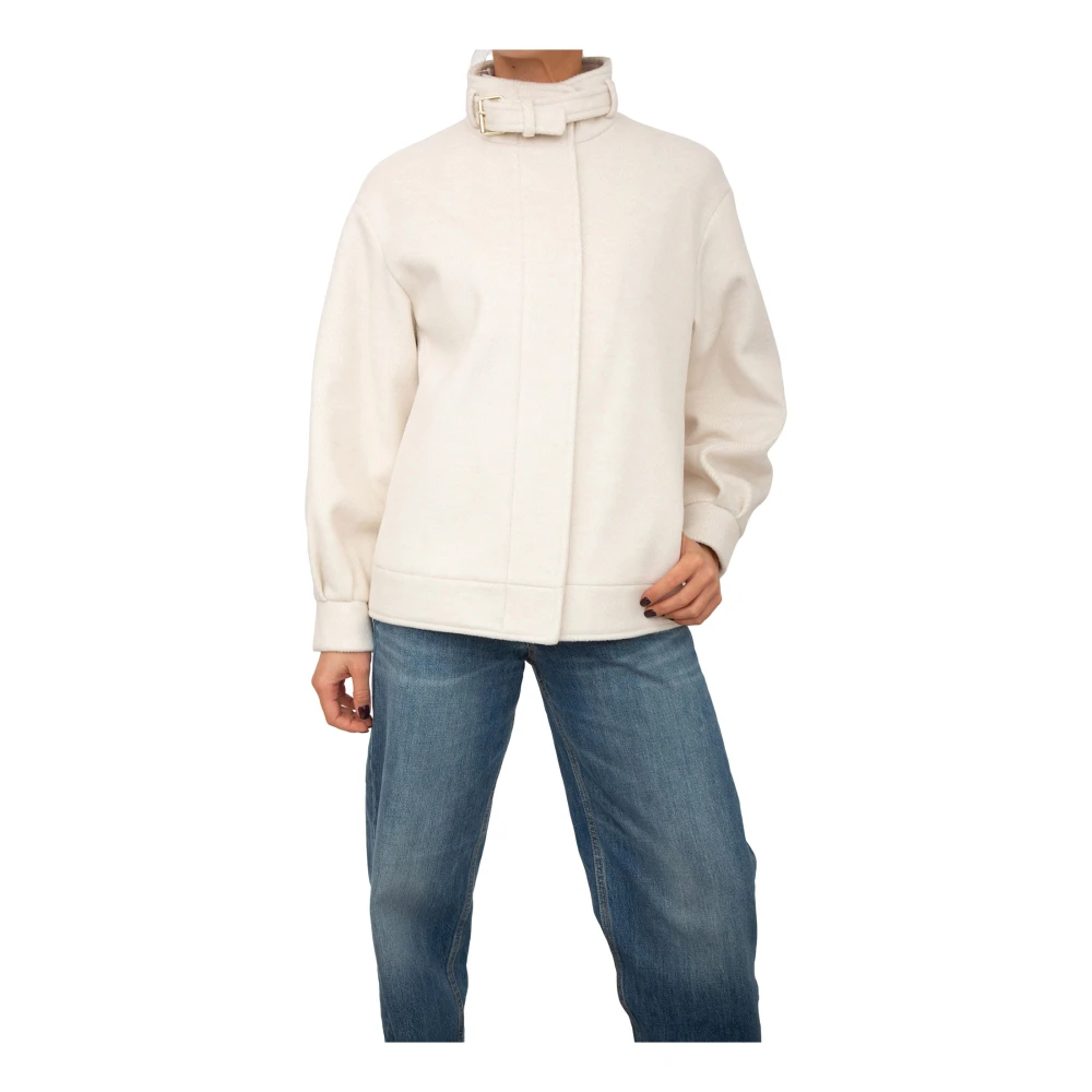 Liu Jo Mujer Blanco Chaquetas, Talla: S