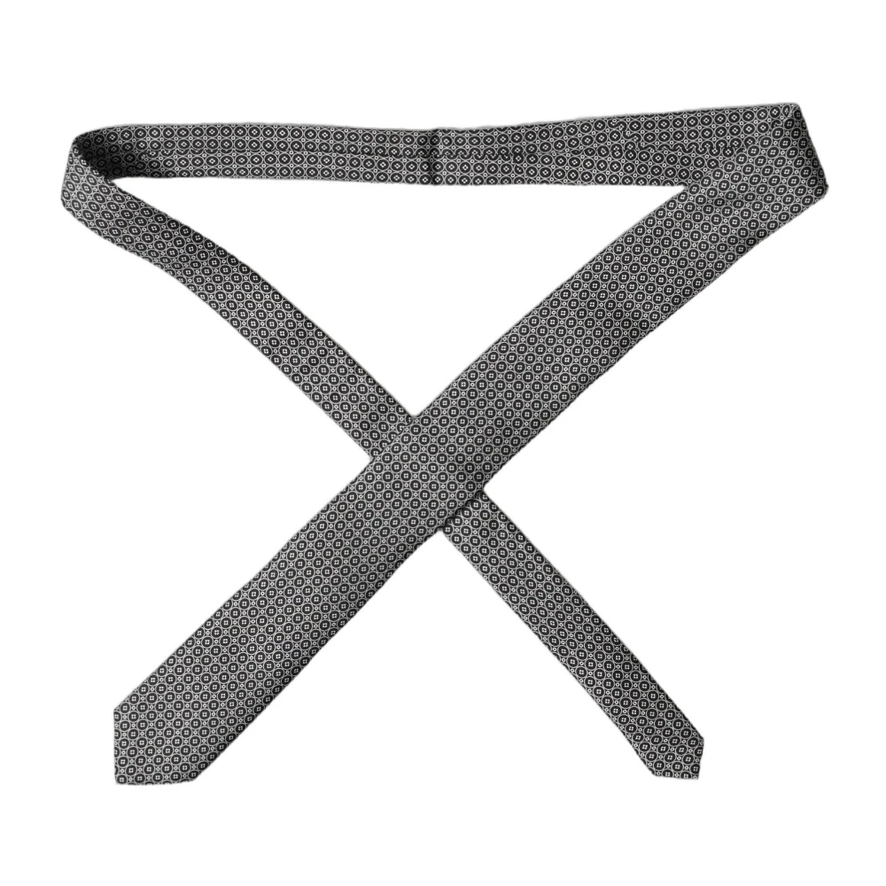 Dolce & Gabbana Men's Black Ties, One Size, Necktie