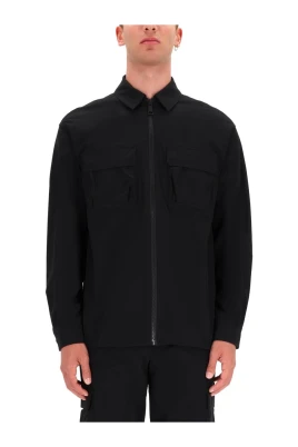 Zip-Up Cargo Skjortjacka