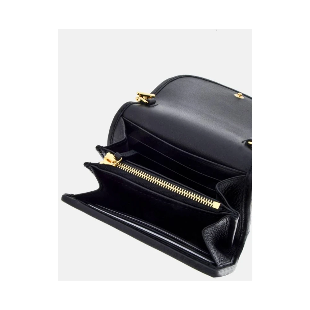 Gucci Blondie Chain Wallet Black Dames