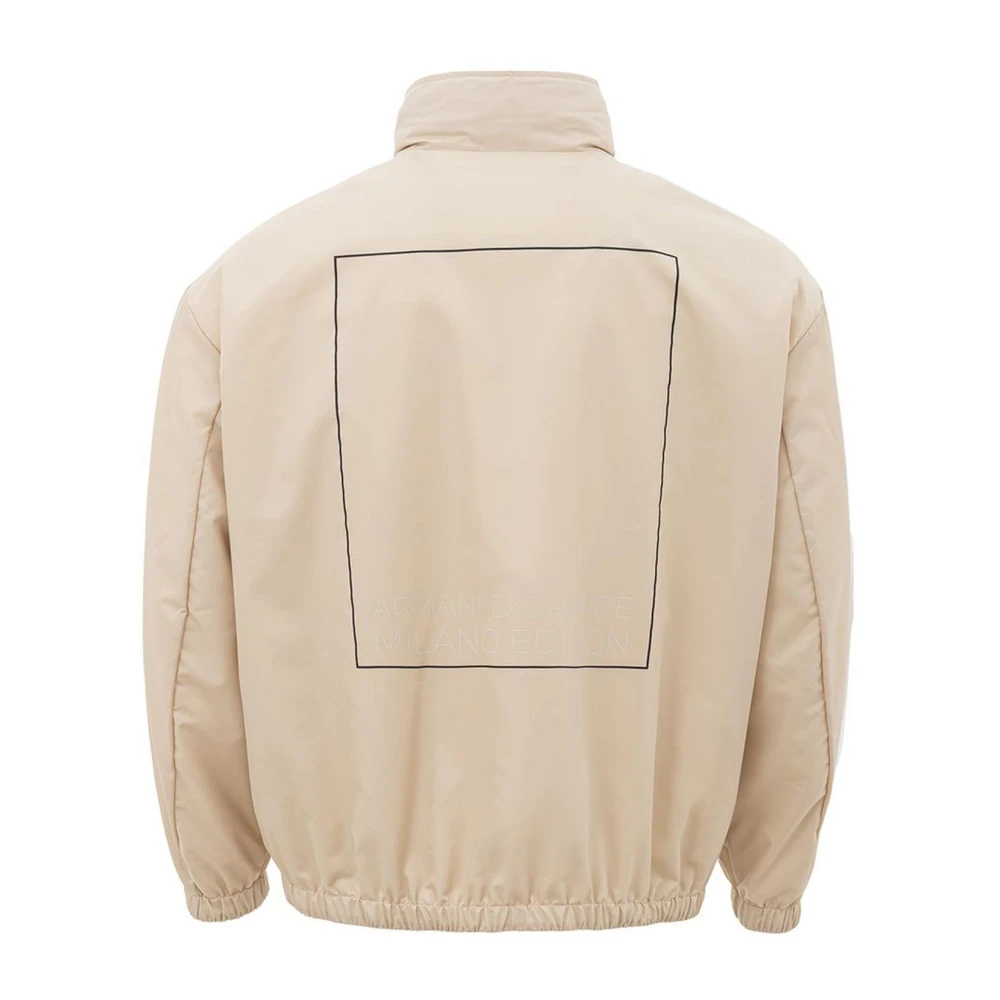 Armani Exchange Modern Sophisticate Polyamide Jas Beige Heren