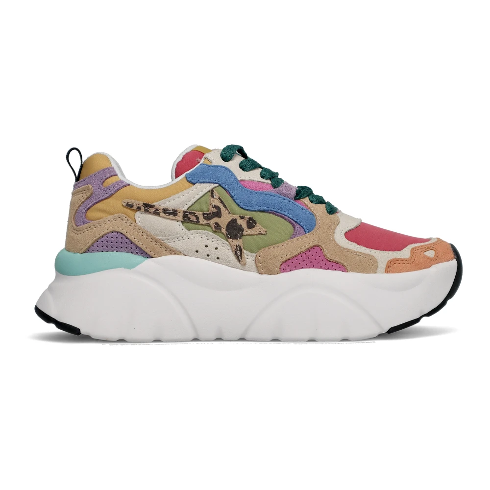 W6Yz Platform Sneakers Dames Schoenen Veelkleurig Multicolor