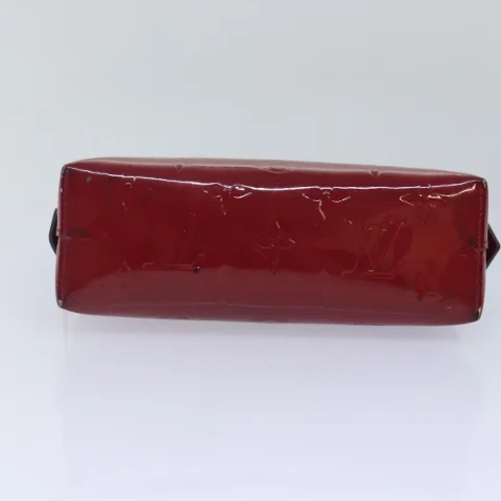 Louis Vuitton Vintage Pre-owned Leather pouches Red Dames