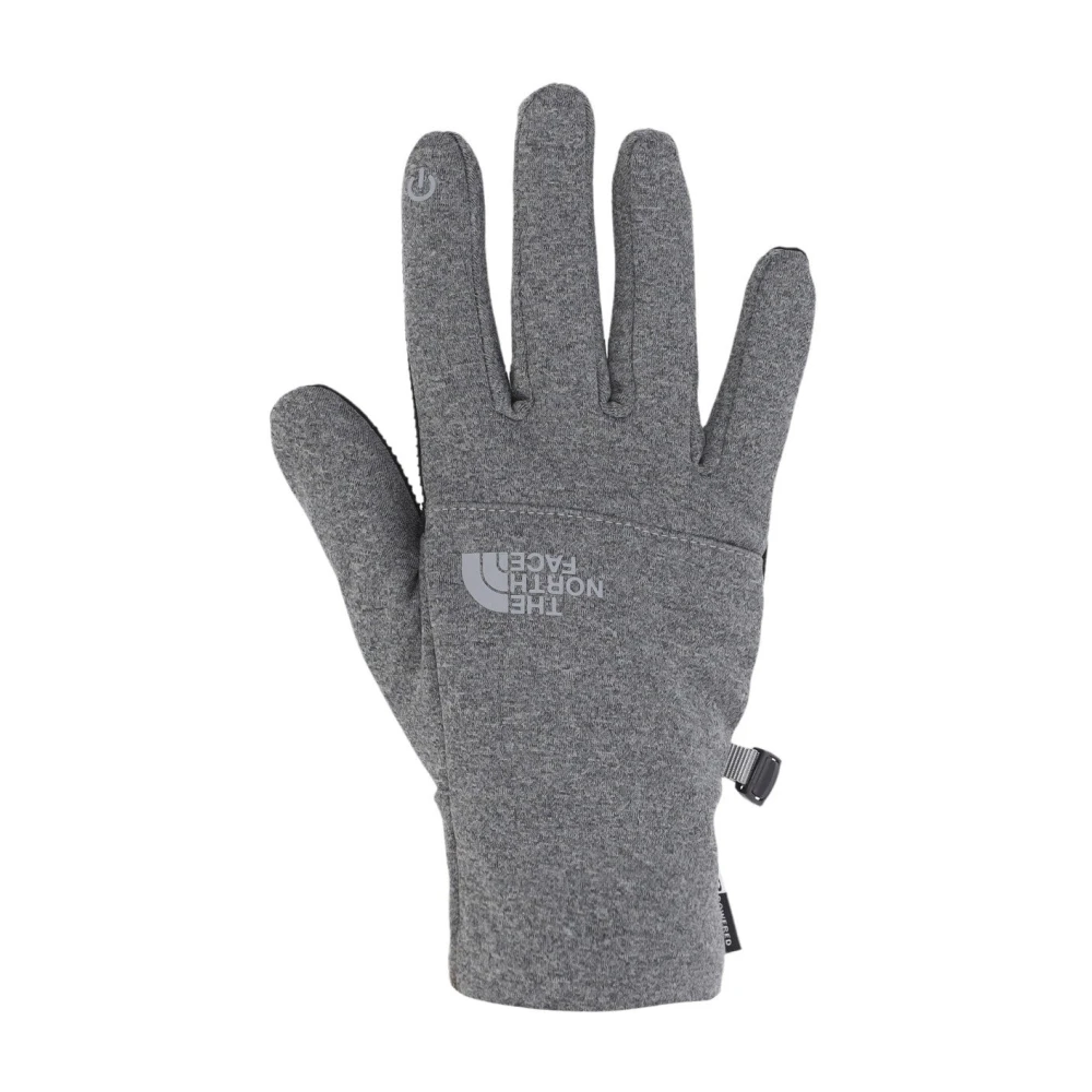 The North Face Heather Gray Stretchstofhandschoenen Gray Heren