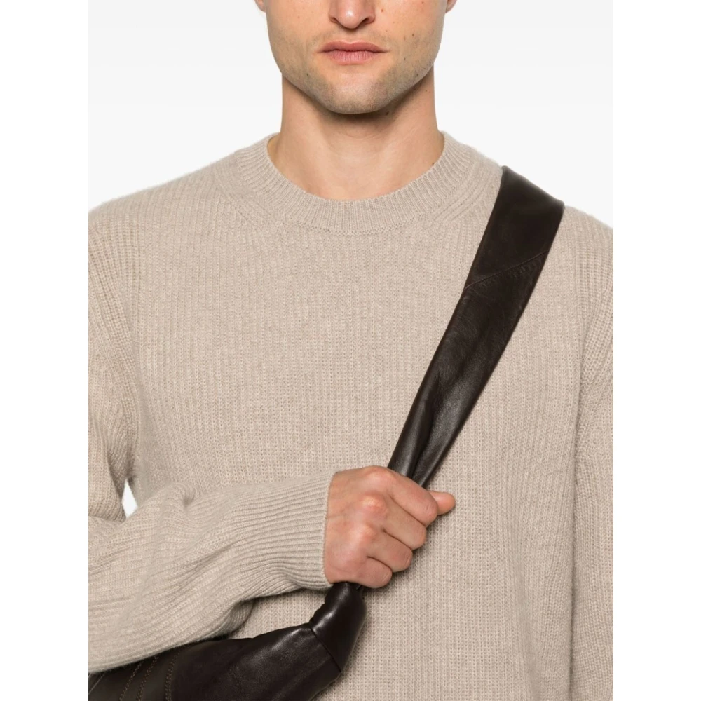 Ermenegildo Zegna Crewneck Sweater Beige Heren