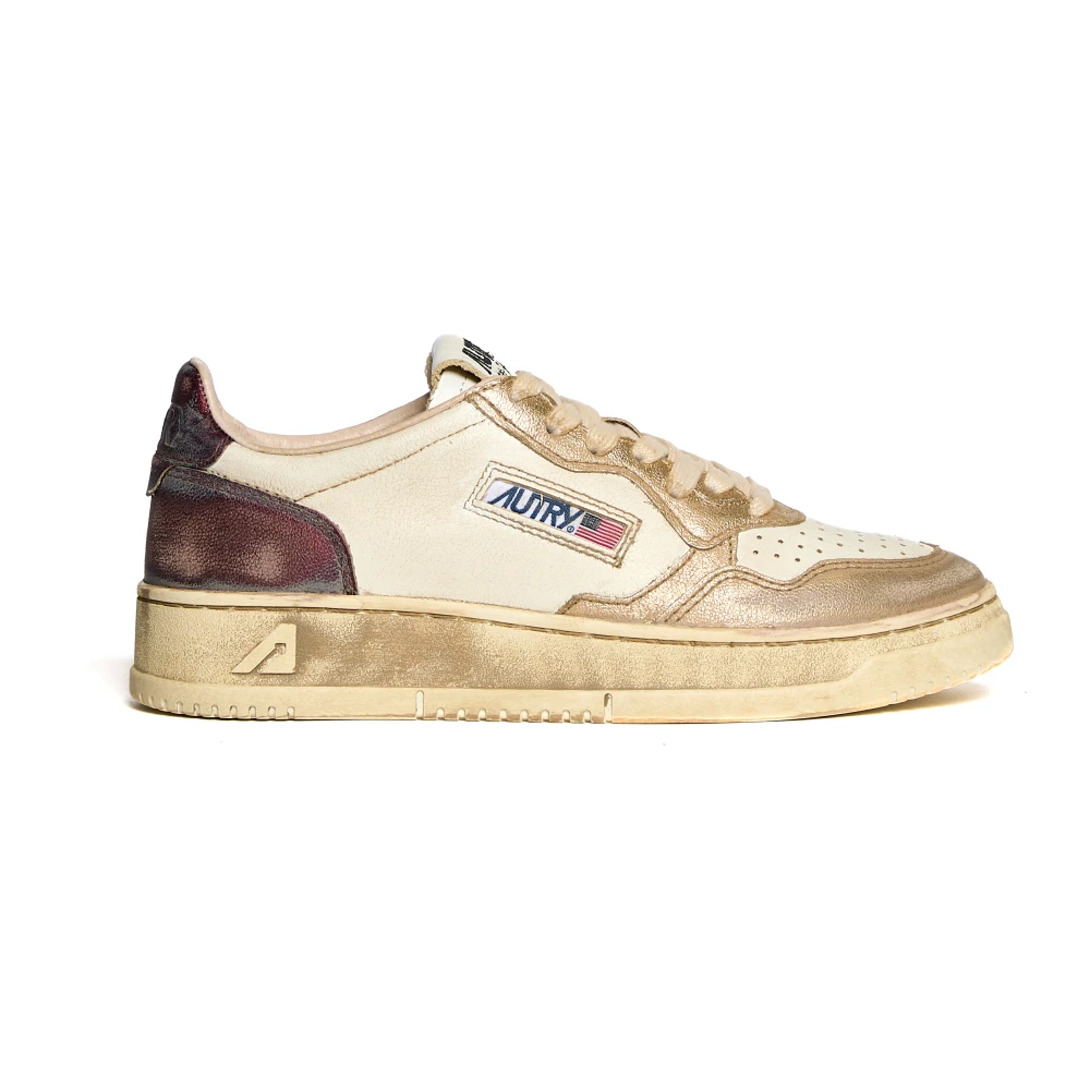 Autry Women's Multicolor Sneakers, 7 Uk, Platinum/Violet Trainers Ss25