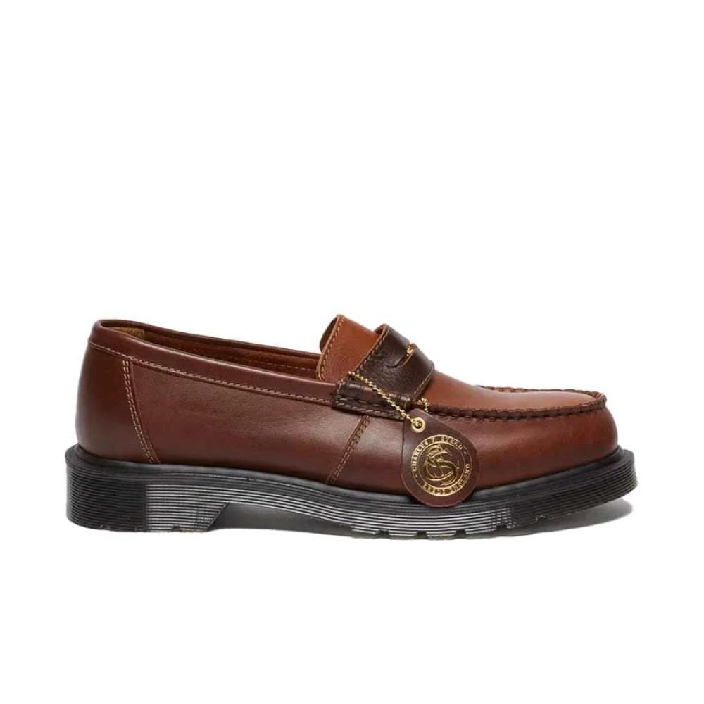 Dr. Martens Klassiska Kalvskinn Loafers Brown, Herr