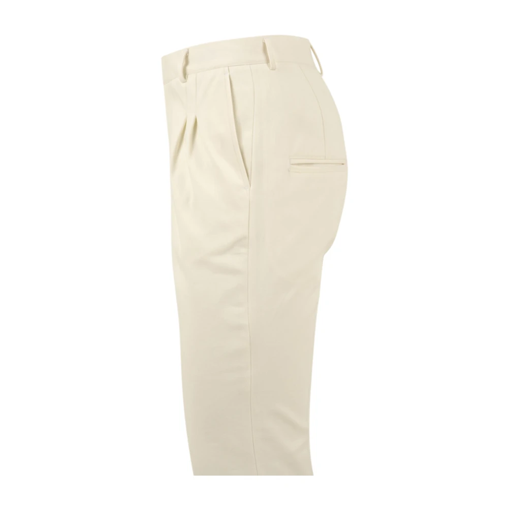 Daniele Alessandrini Crème Broek voor Heren Beige Heren