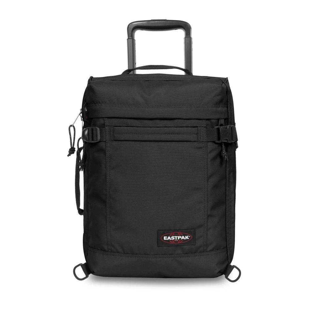Eastpak Men's Black Cabin Bags, One Size, Stylish Backpack With Trolley Strap
