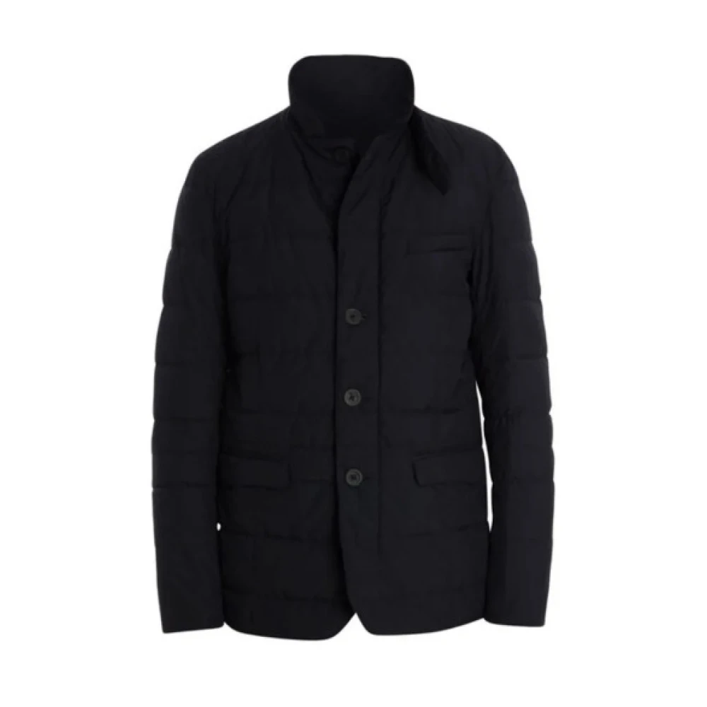 Herno Laminar Windproof Blazer Blue Heren