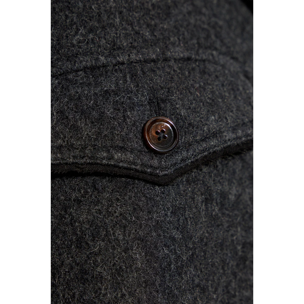 Dolce & Gabbana Wollen jas Gray Heren
