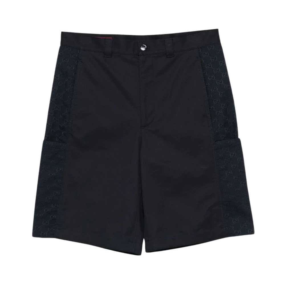 Gucci Blue Bermuda Shorts - Male - Casual Shorts - Xl - Shorts