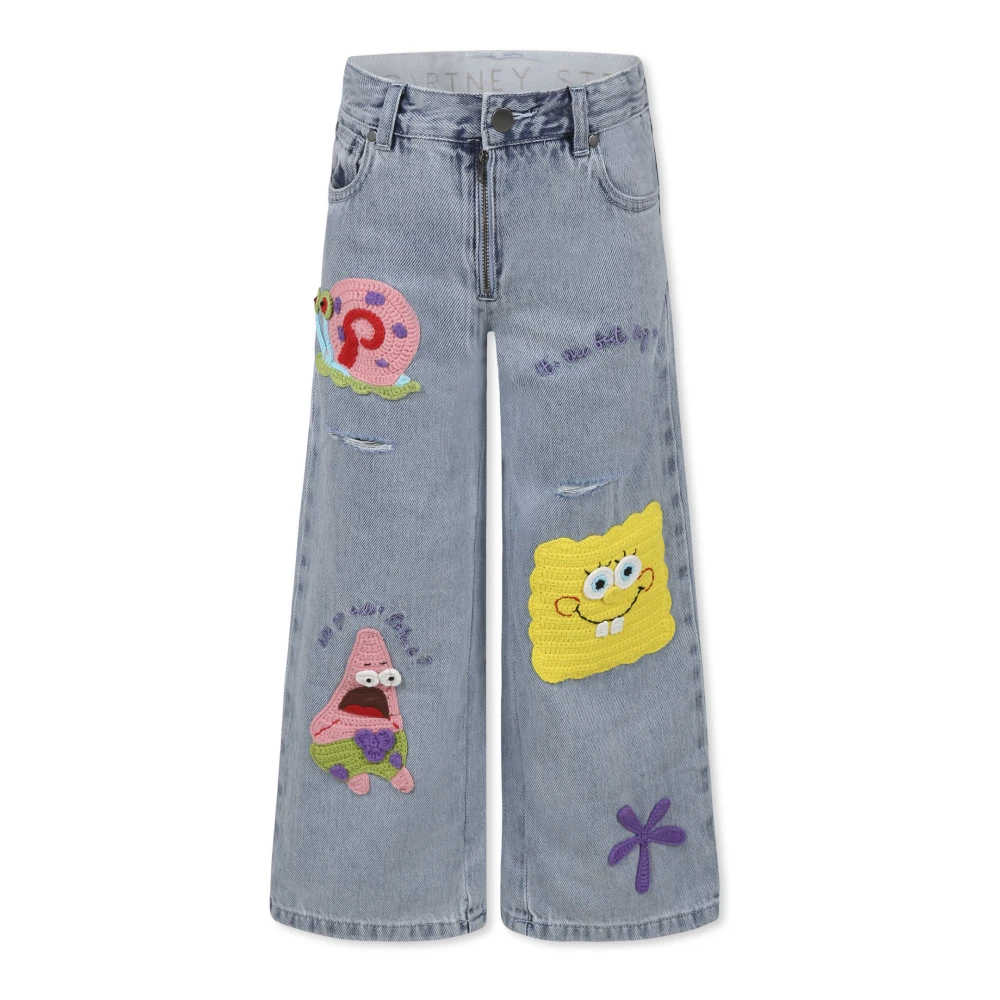 Stella McCartney SpongeBob & Patrick Denim Jeans Blue, Unisex