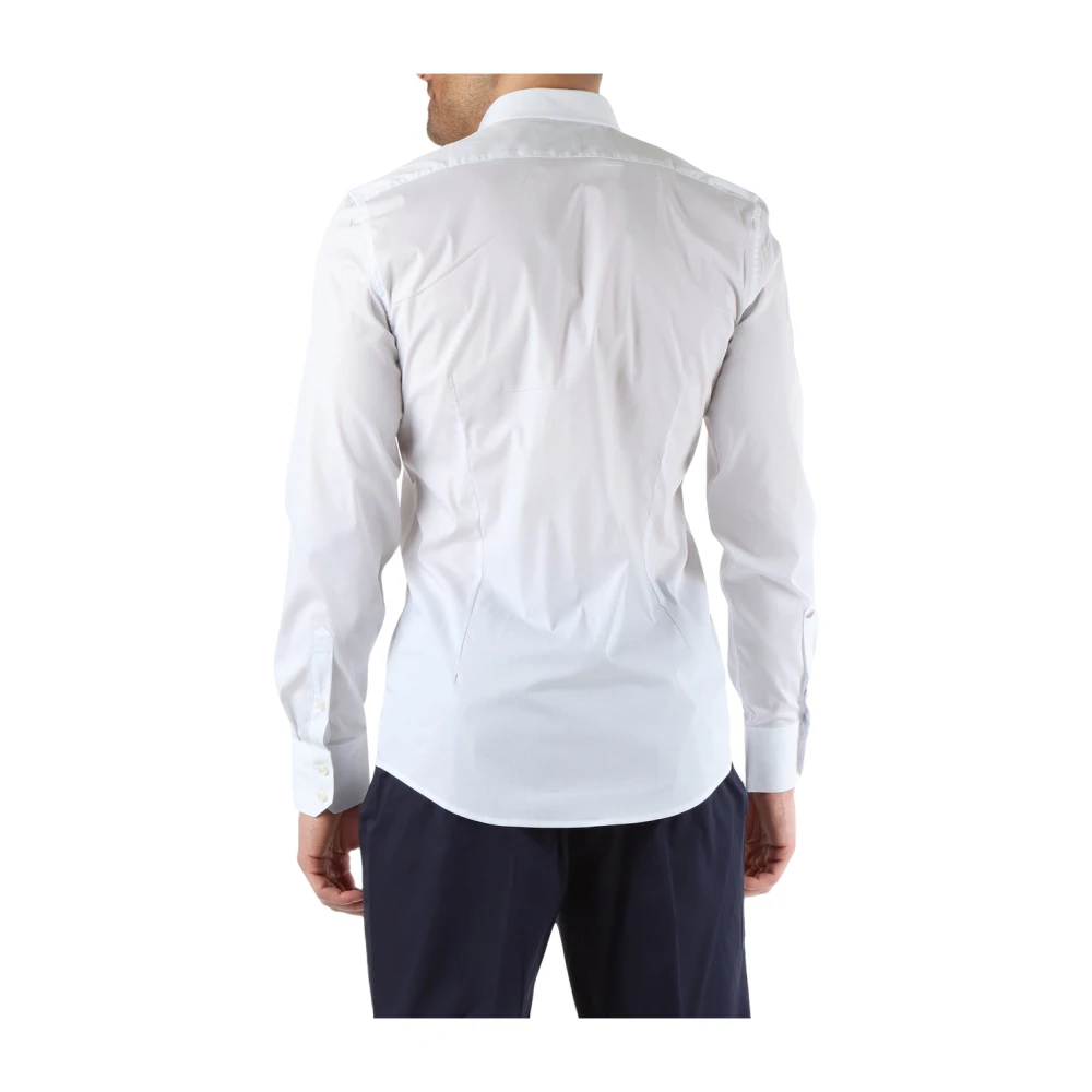 Antony Morato Milano Super Slim Fit Katoenen Overhemd White Heren