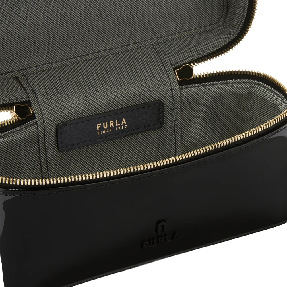 Furla Camelia Mini Tas Black Dames