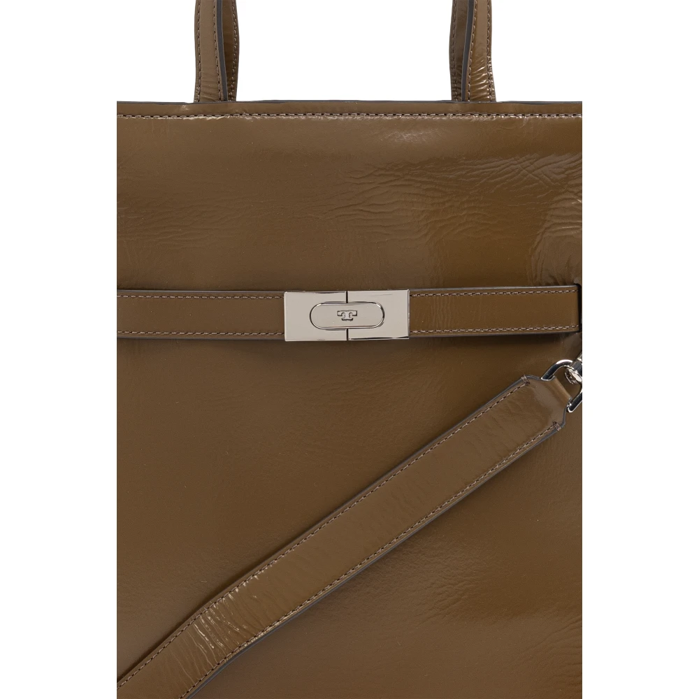 TORY BURCH Tas Lee Radziwill Brown Dames