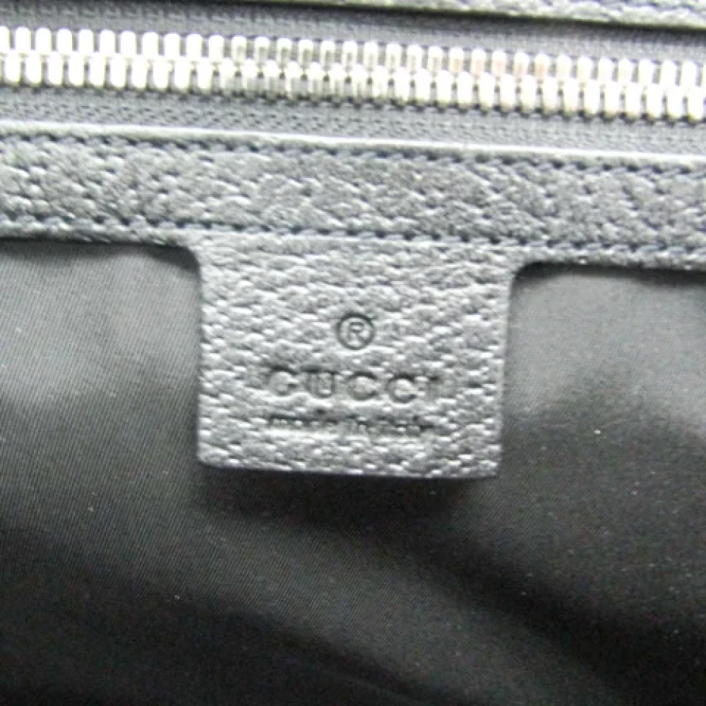 Gucci Vintage Pre-owned Canvas handbags Black Dames