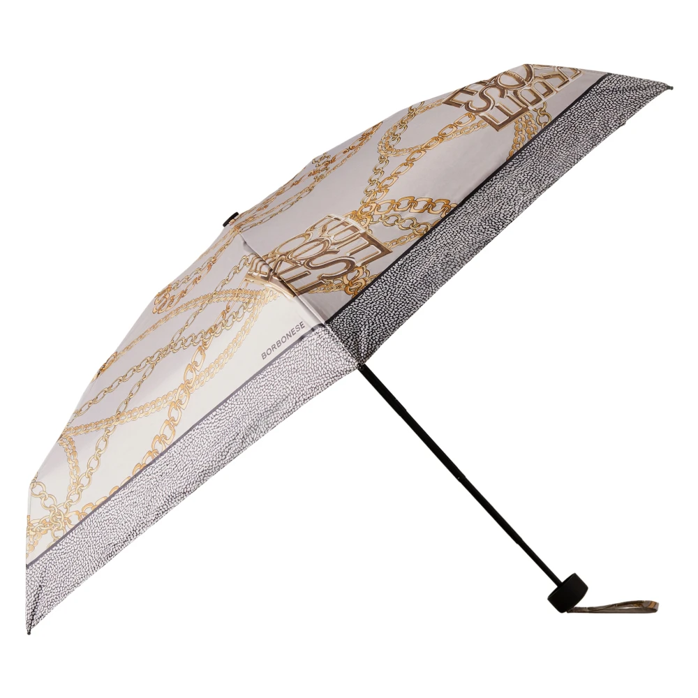 Borbonese Super Mini Paraplu Beige Dames