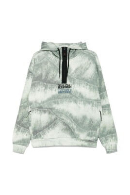 sweat-a-capuche-vert-avec-poches-a-fermeture-eclair