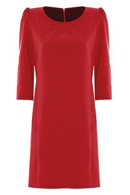 elegant-round-neckline-dress