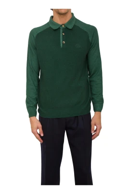 Grön Polo Tröja