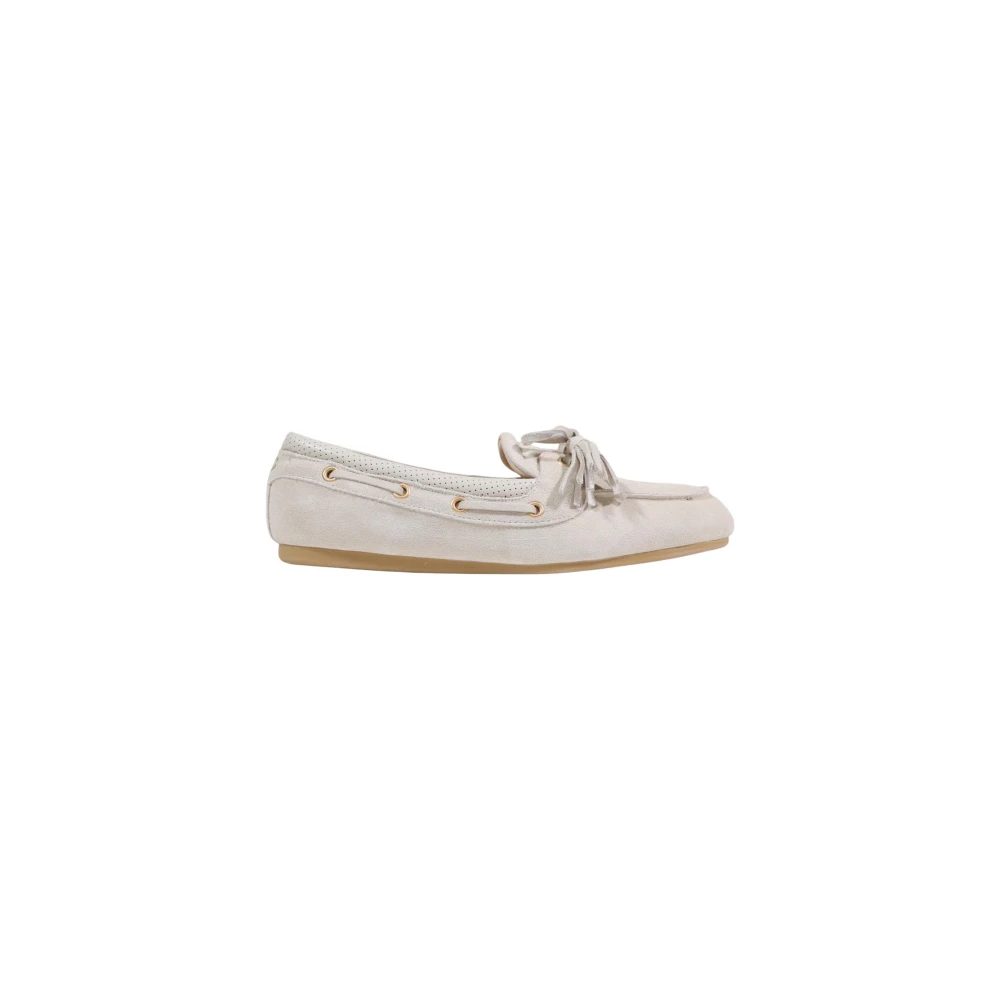 Liu Jo Women's Beige Skipper 03 Loafers