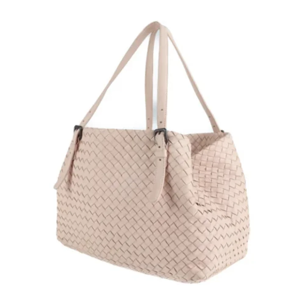 Bottega Veneta Vintage Pre-owned Leather totes Pink Dames