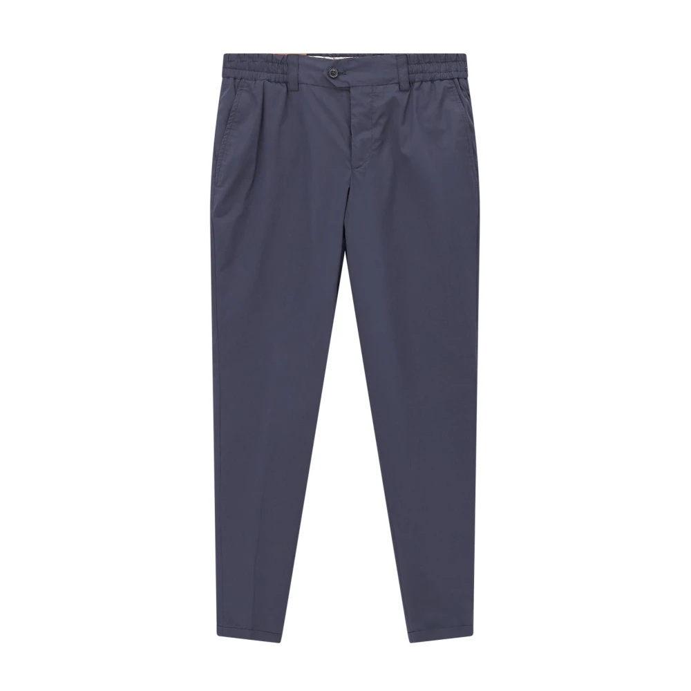 Pt Torino Mannelijk Blauw Broeken Heren, W36, Katoen, Chinos