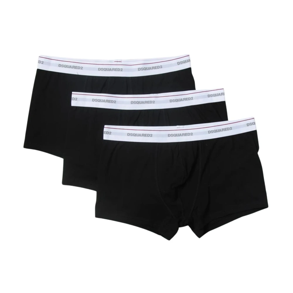 Dsquared2 Herren Schwarz Unterwäsche, K, Xsgröße: