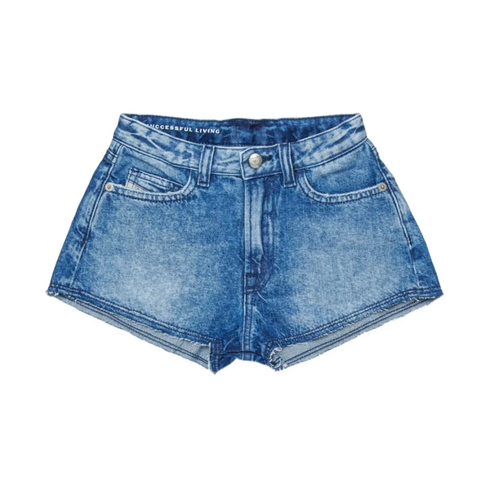 Diesel Girls Blue Plaffy Shorts
