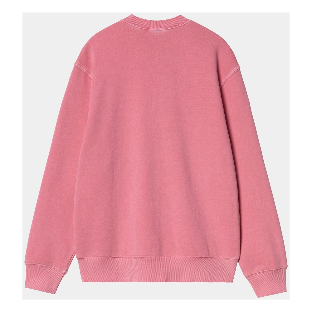 Carhartt WIP Duster Script Sweat Charm Pink Heren