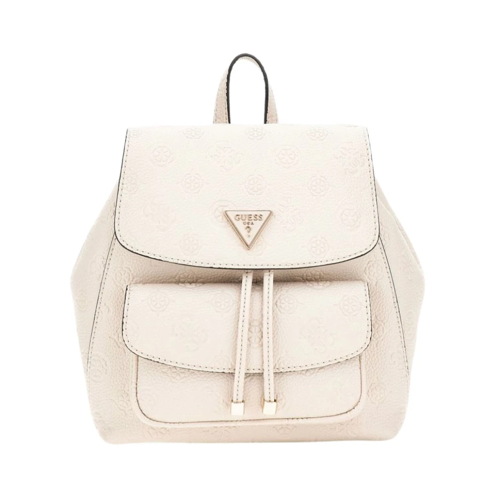 Guess Omkeerbare Logorugzak Bot Beige Dames