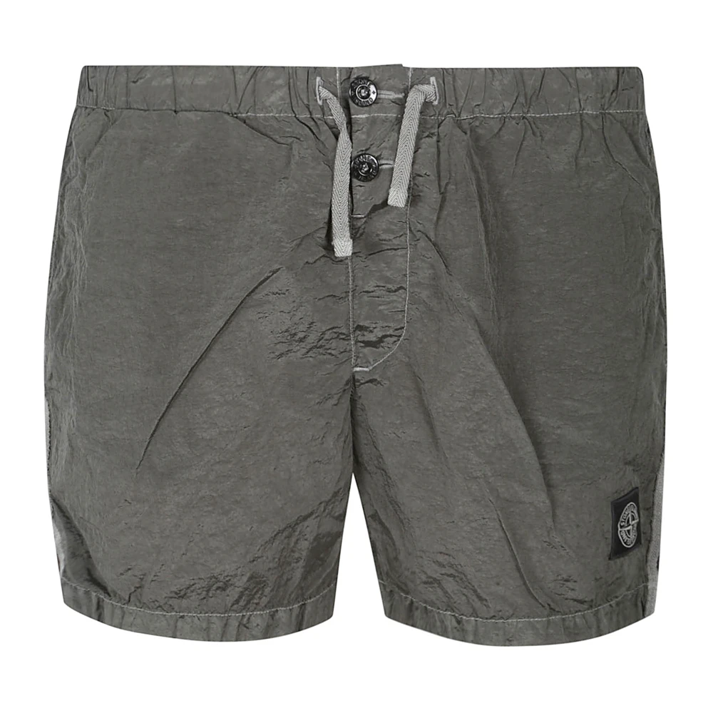 Stone Island Sneldrogende Strand Zwembroek Green Heren