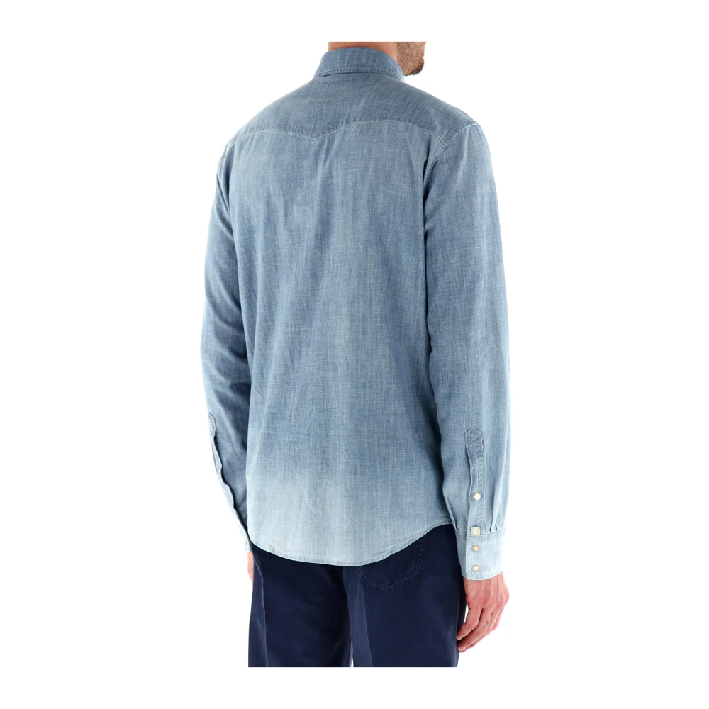 Jacob Cohën Blouses Shirts Blue Heren