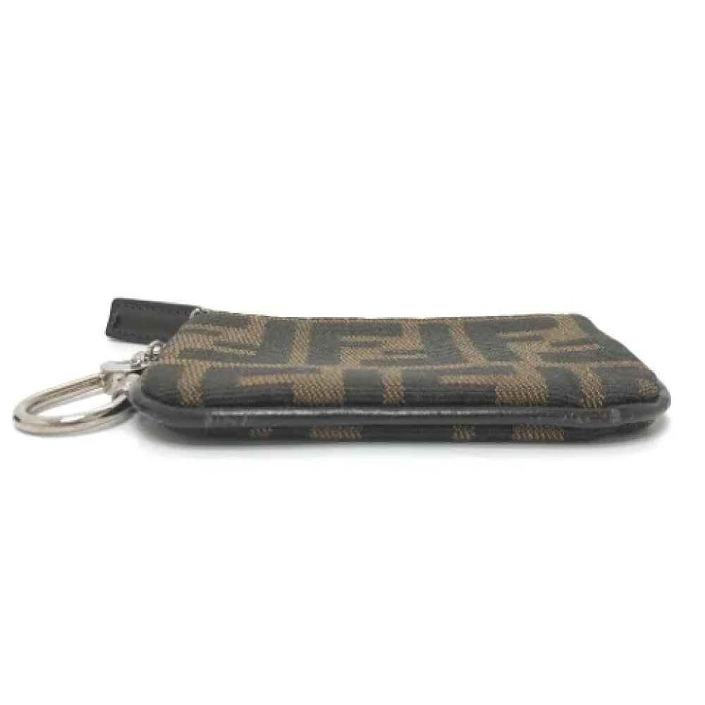 Fendi Vintage Pre-owned Leather wallets Brown Dames