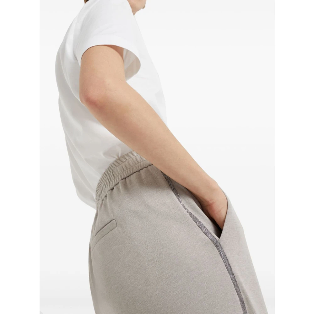 BRUNELLO CUCINELLI Elegante Herenbroek Gray Dames