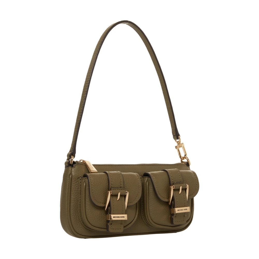 Michael Kors Groene Schoudertas 'Zoe' Green Dames