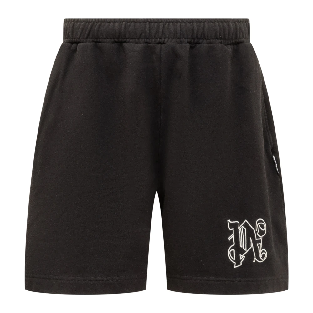 Palm Angels Casual Shorts Black Heren