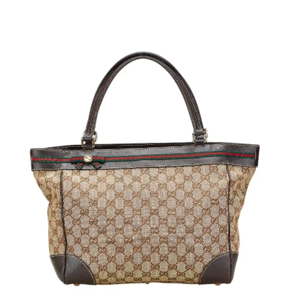 Pre-owned > Pre-owned Bags > Pre-owned Tote Bags - - Gucci Vintage - Modalova